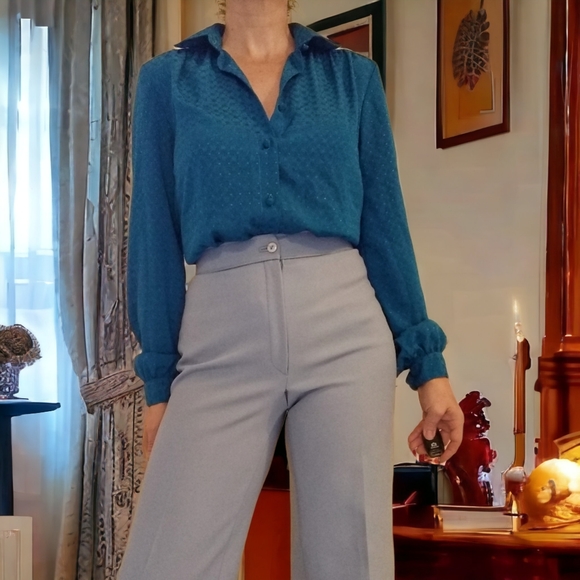 Vtg Blouse - Picture 3 of 11